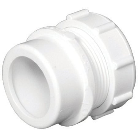 Charlotte Pipe And Foundry Charlotte Pipe Schedule 40 1-1/2 in. Slip X 1-1/4 in. D Slip PVC Trap Adapter 1 pk PVC00103R0600